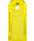 Previous Generation Circle Guide For Compact Plunge Base Routers, 268 Circles From 1.5 Inch To 18 3/16 Inch, CNC Machined Pivot Hole