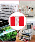 Self Adhesive Cabinet Hinges Set For Wooden Boxes And Small Furniture, Mini Clear Acrylic Hinges For Jewelry Boxes, DIY projects
