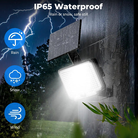Built Tough As Nails 318 Led Solar Motion Lights Featuring Killer 270 Degree Sweeping Illumination And Fully Waterproof Build For Yard Driveway Security And Total Backyard Glow Up