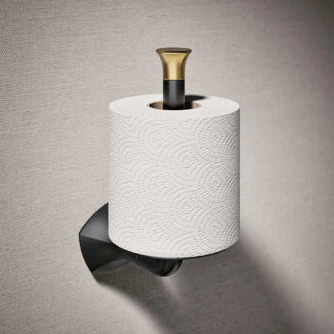 Occasion Vertical Toilet Paper Holder With No-Fuss Easy-Access Spindle, Premium Metal Construction, Corrosion-Resistant Finish