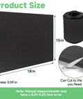 Was washable 65 PPI Foam Air Filter Material Sheet For Motorcycle ATV UTV Dirt Bike And Lawn Mower Engines Cut To Size