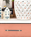 Two Tone Wardrobe Handle And Cabinet Pull Upgrade For Closet Doors And Kitchen Cabinets Metal Drawer Pulls In Gold And Grey Finish Modern European Style Hardware Replacement For A Slick Everyday Look on pink drawer