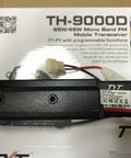 Beefy 45W Monoband 1.25M Mobile Ham Radio Transceiver For Cars with packaging and wiring, model TH-9000D display