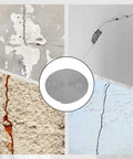 2Mm Foam Backer Rod And Caulk Saver For Tight Squeezes And Flexible Rubber Expansion Joint Filler With 16.4 Feet Length placed with various concrete crack images.