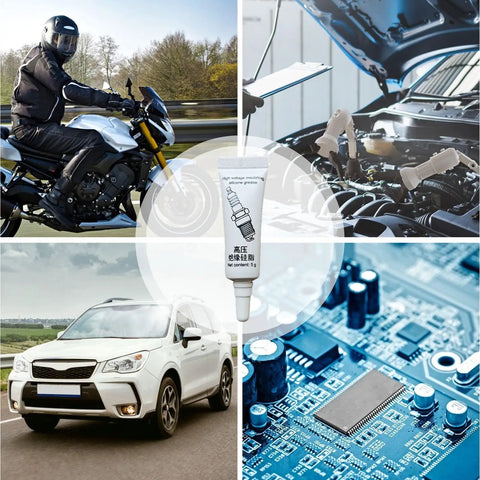 Dielectric Lubricant For Electronics And Automotive Weatherproof Silicone Grease High Temperature Insulating Compound for cars and electronics
