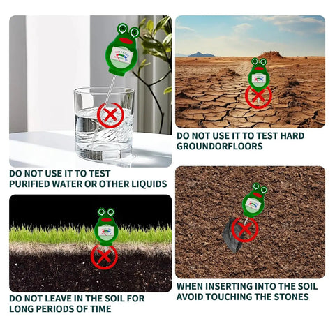 Battery Free Soil Moisture Meter For Indoor And Outdoor Plants, Hygrometer Moisture Sensor Soil Test Kit usage guide