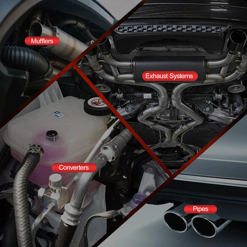 Top Shelf 2.5 Inch Exhaust Clamp And Muffler Sleeve Coupler Forged From Tough As Nails 304 Stainless Steel To Fix Pipe Joints And Quit Those Annoying Backseat Rattles