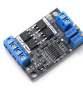 Dual DC Power Switching Module with Ideal Diode 6 to 36V Input 15A High Power Output Ultra Low Self Consumption MCU Controlled Fast Switching UPS Style Backup for Electronics 1 Pack, close-up view