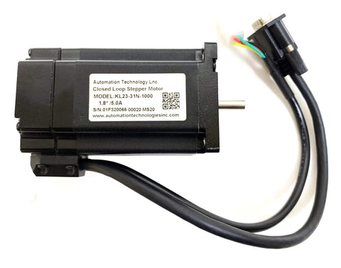 Bulletproof NEMA 23 Closed Loop Stepper Motor Setup Featuring Hella Smooth Hybrid Servo Control And A Dead On Precise 439 Oz Inch Output for CNC use.