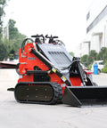 Stomp Mini Skid Steer Loader 1800lbs Compact Machine for Gardens Farms Parks and Roads Ideal for Digging Drilling Bull Dozing