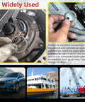 Oil Drain Plug Gasket And Washer Set 160Pcs In 16 Sizes for automotive, marine, and electrical applications in use.