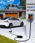 No Sweat 50 Ft Ev Dryer Extension Cord 4 Prong Nema 14 30 Plug 30 Amp 10 Awg Ul Certified Heavy Duty Cable for home EV charging.