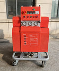 Heavy Duty Portable Polyurethane Spray Machine With Advanced Filtration System Perfect For Foam Insulation Projects In Cold Storage Units with gauges and controls.