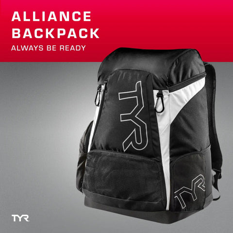 All In One Wet Dry Gym And Pool Backpack With 45L Capacity, Separate Wet And Dry Compartments, ergonomic athletic bag front view