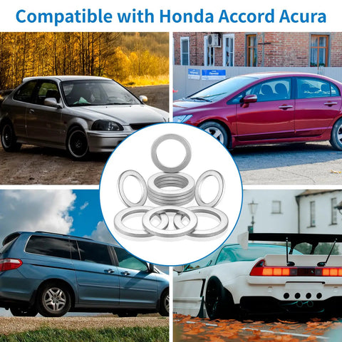 Honda Transmission Fluid Drain Plug Crush Washer Replacement Gasket Pack Of 10 For Accord Civic CRV Ridgeline Odyssey Pilot Fit Element