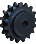 Reboreable Type C Double Strand Roller Chain Sprocket For Two Chain Setup 28B 44.45mm Pitch, 48 Teeth, 40mm Bore, 201.38mm OD