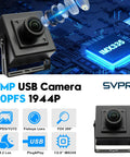 5MP Fisheye USB Camera With 200 Degree Ultra Wide Angle And Low Light Performance, IMX335 Sensor For Machine Vision