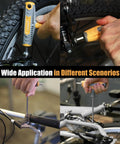 14 Piece T Handle Allen Wrench Set Pro Grade Metric And Standard With Long And Short Shanks Hex Keys used on bicycles