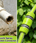 Heavy Duty 4 Pack 1 2 Inch Garden Hose Connector Repair Kit Made From Tough Abs Plastic Quick Connectors For Faucets Sprinklers And Nozzles Perfect For Your Y Joints Diverters And Outdoors Projects That Need Serious Durability, garden hose repair connector on leaking pipe