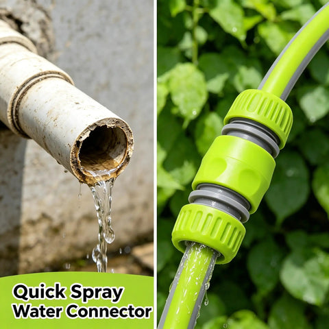 Heavy Duty 4 Pack 1 2 Inch Garden Hose Connector Repair Kit Made From Tough Abs Plastic Quick Connectors For Faucets Sprinklers And Nozzles Perfect For Your Y Joints Diverters And Outdoors Projects That Need Serious Durability, garden hose repair connector on leaking pipe