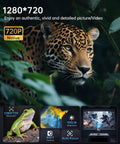 Kickback 5G Rugged Projector Phone 6.78-Inch AMOLED Screen 720P DLP Auto Focus Keystone showing 720p resolution details and vivid images.