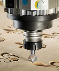 Four Piece Roundover Router Bit Set With One Quarter Inch Shank For CNC Woodworking And Carving used in detailed wood engraving