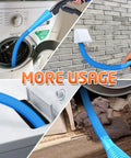 Two Piece Must Have Handy Dryer Vent Cleaner Kit With Vacuum Attachments For Lint Removal, Dryer Duct Cleaning Tools