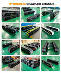 Electric Heavy Duty Equipment Moving Skate Remote Control Machinery Dolly For Industrial Jobs, Heavy Lifting, Smooth Roll, Four Wheel Portable Dolly, Adjustable Height, Durable Steel Construction, Ideal For Workshops, Garages, And Construction Sites on green floor