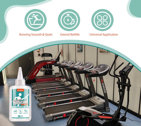 Premium Treadmill Belt Lubricant 7oz 200ml Silicone Lube with multiple treadmills for smooth belt motion