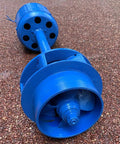 High Power Micro Hydro Generator Turbine For Home Use Axial Flow Water Turbine 1500W Copper Core Low Head