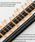 1/2 Inch Flexible Shaft Extension for Tight Spots, Torque Socket Extender and Ratchet Spanner Adapter with spring steel construction.