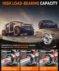 Front Wheel Bearing Hub Assembly Set 513234 For Jeep Grand Cherokee 2005 2010 And Jeep Commander 2006 2010 5 Lug With Abs Direct Fit OE Compatible 52089434AB 52089434AC 52089434AD 52089434AE High Quality Beefy Aftermarket Replacement with Jeeps on rugged terrain and highlighted load capacity features.