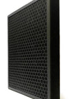 True HEPA Filter Replacement for Breathe Flex 45i Air Purifier with Activated Charcoal, angled side view