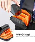 Super Handy Waterproof Camera Lens Filter Pouch Holds Up To Four 95mm ND UV CPL Solar Filters With Durable Rip Resistant Fabric