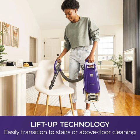 Kenmore Intuition Bagged Upright Vacuum With Extra Lift Feature And Hepa Filter. Perfect For Pet Hair, Carpet Cleaning Upholstery Tool And Hardwood Floors. Powerful Dual Motor Suction Technology Makes Dust Busters Easy Peasy This Purple Beauty Is A Total