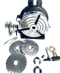 6 Inch Rotary Table With 3 Slots And Steel Dividing Plates, Operation Manual Included, Pro Grade Precision, High Quality Engineering