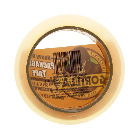 Tough As Nails Heavy Duty Large Core Packing Tape For Moving And Storage, Extra Thick Clear Adhesive Rolls, Tear Resistant And Moisture Proof For Shipping Boxes, Smooth Cut Design, Pack Of One