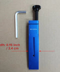 Universal Bike Disc Brake Piston Press Tool For Shimano And SRAM Calipers Piston Spreader And Compressor 24mm Wide shown with L-wrench on cardboard