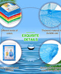 100 Pack Hooded Adult Rain Ponchos Disposable Plastic Gear Bulk Emergency Rain Coats For Men And Women Multicolor Display