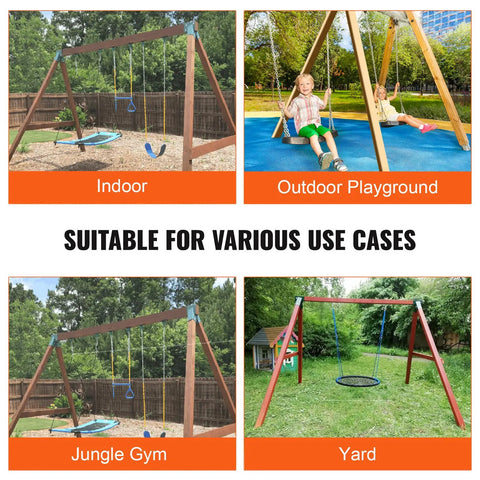 A Frame Middle Swing Set Bracket Kit For 4x4 Posts And 4x6 Beams Beefy Heavy Duty Carbon Steel With Mounting Hardware Durable DIY Swing Set Brackets For Backyard Play Green 2 Pack