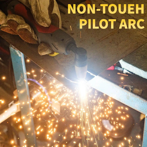 Dual Voltage Plasma Cutter 55 Amp High Frequency No Touch Pilot Arc With Digital Display And IGBT Inverter cutting metal