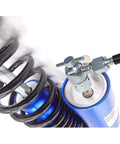 Close-up of Nitrogen Regulator Kit With Gauge For Shock Absorbers, 0 To 3600 PSI Range, 0 To 600 PSI Delivery, 3 Ft Hose, CGA580 Tank Connector