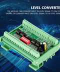 8 Channel Level Converter Module For 5V To 24V Mutual NPN PNP Square Wave 10MHz PLC Ready plug and play friendly module