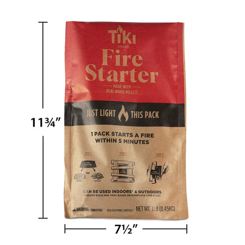 Real Wood Pellet Fire Starter Pack 10 Count For Smokeless Outdoor Fire Pits And Indoor Fireplaces Easy Lighting With No Mess
