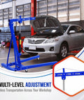 2 Ton Engine Hoist Foldable Cherry Picker For Auto Shop Heavy Duty Hydraulic Engine Lift Crane lifting car in garage