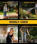 Cordless Stick Transfer Pump With Hookup To Dewalt 20V Max for fast pool drainage, garden irrigation, and fish tank changes.