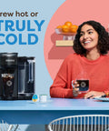 Your Go To Single Serve Coffee Maker For Hot Or Iced Brews, QuickChill And MultiStream Tech Delivers Cold Coffee In Minutes