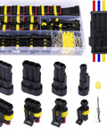 352 Piece Waterproof Car Electrical Connector Kit with 1 Pin 2 Pin 3 Pin 4 Pin Male and Female Terminals with seals