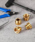 Brass Shower Head Extension Arm Set Four Pack G One Half Male To Female Thread Pipe Fittings 20mm Length on installation tools