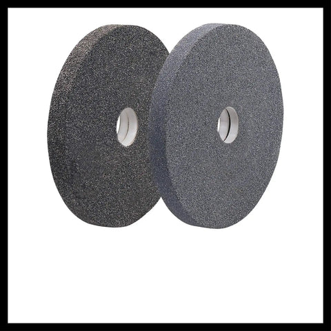 Coarse and fine grinding wheels for Workhorse Bench Grinder With 200mm Sanding Disc And 400 Watt Motor.